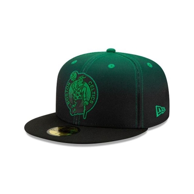 Sapca New Era Boston Celtics NBA Back Half 59FIFTY Fitted - Verzi